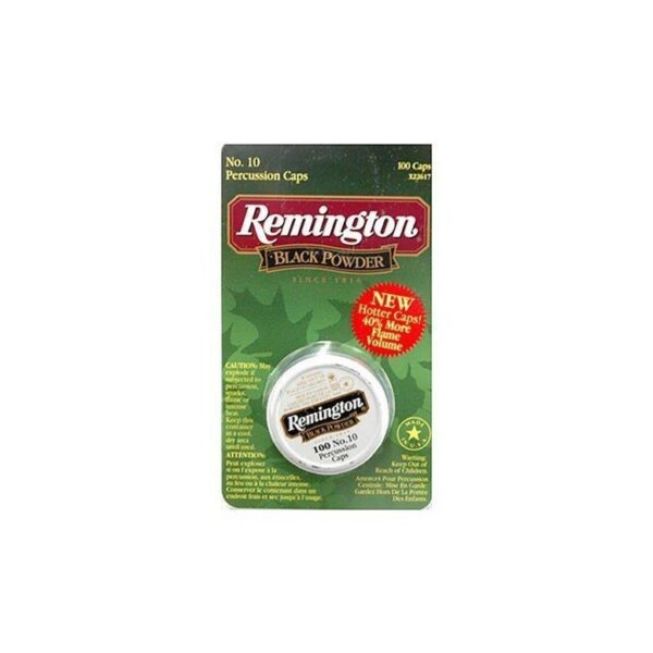 Remington #10 Percussion Caps (100) - Image 8