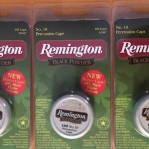 Remington #10 Percussion Caps (100)