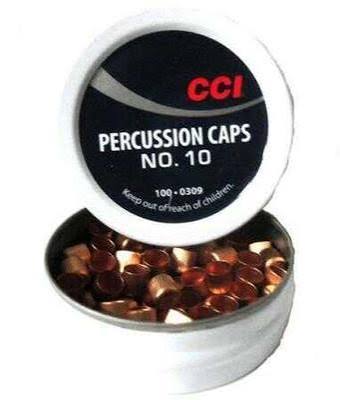 percussion caps 10 | CCI 10 , Contact Percussion Caps 10PERCUSSION CAPS
